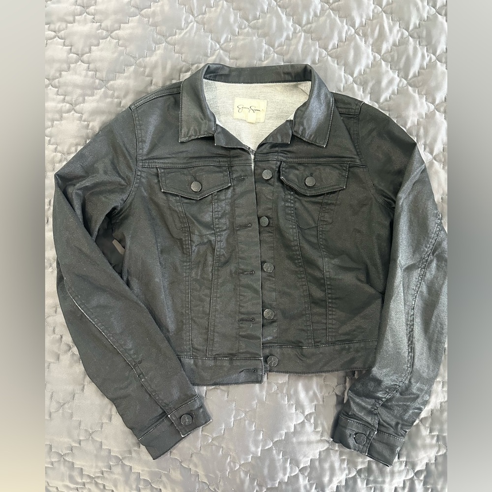 Jessica Simpson large jacket with Sheen black